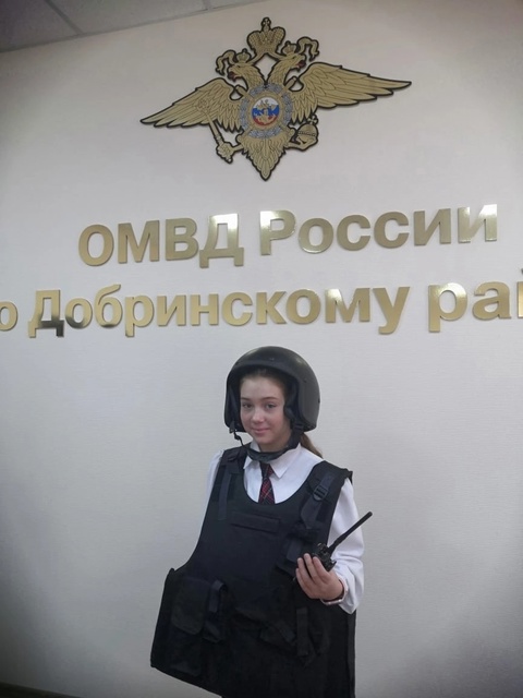Экскурсия в районный отдел полиции.