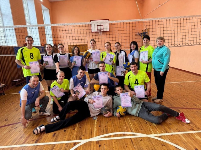 Рождественский турнир по волейболу.