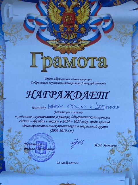 Мини - футбол в школу.